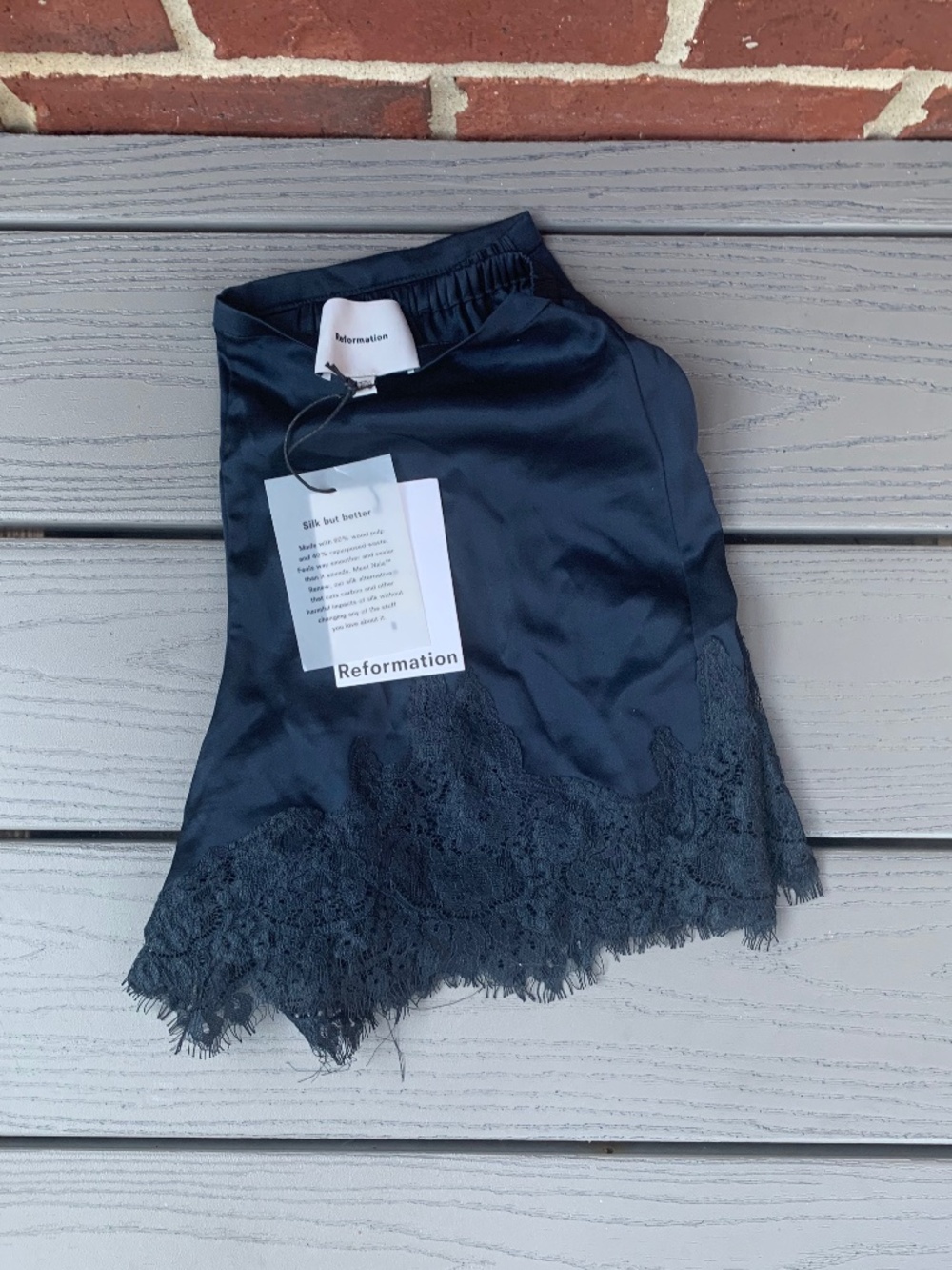 Reformation Satin Short